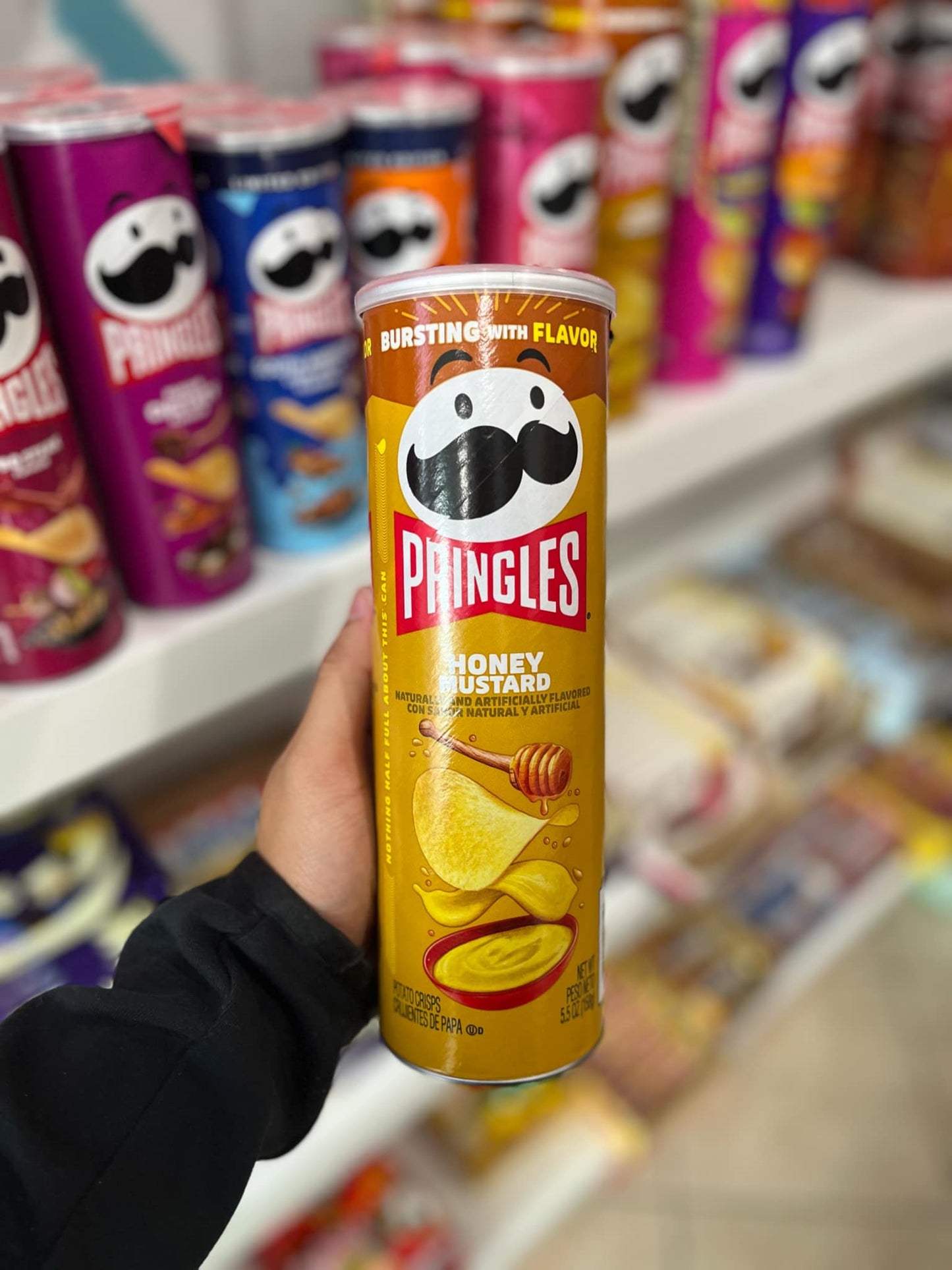 (USA) PRINGLES HONEY MUSTARD - 158G