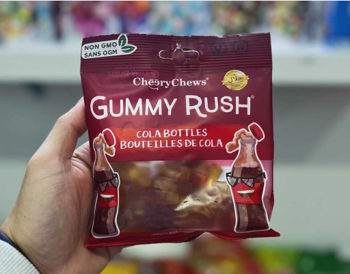 BOUTEILLE DE COCA COLA GUMMY RUSH HALAL - (90G)