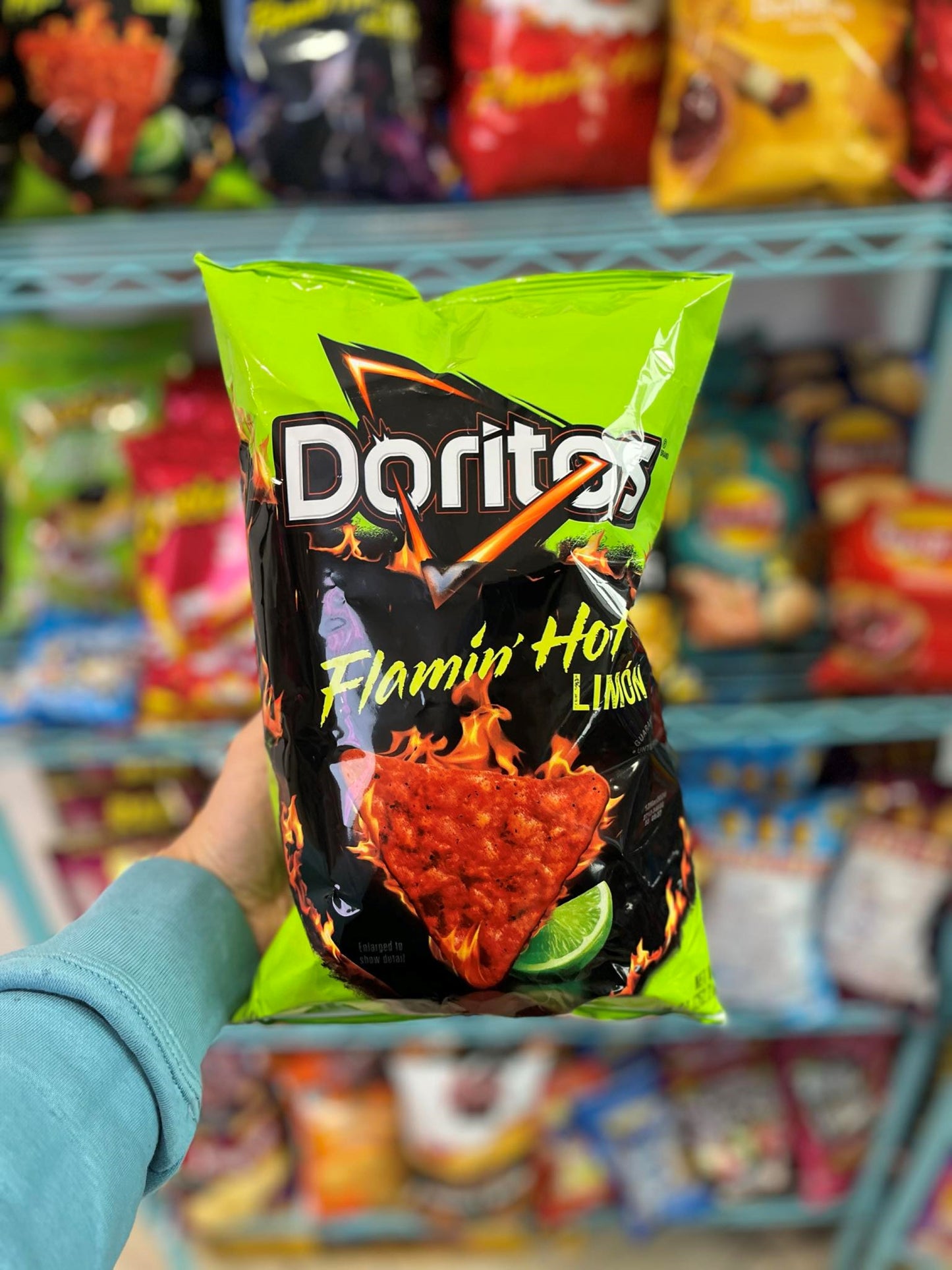 (USA) DORITOS FLAMIN HOT LIMON - 9.25OZ