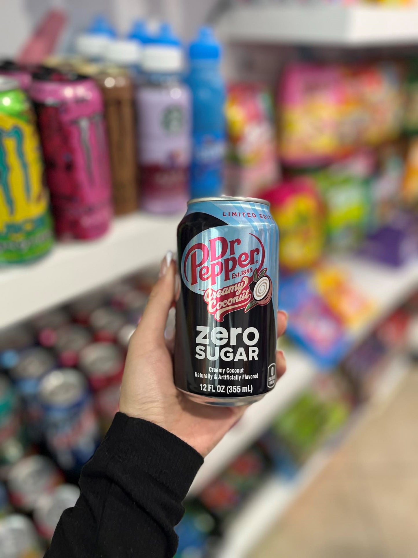 (USA) DR. PEPPER CREAMY COCONUT ZERO SUGAR (LIMITED EDITION) - 355ML