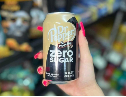 DR PEPPER CREAM SODA ZÉRO SUCRE 355ML (USA)