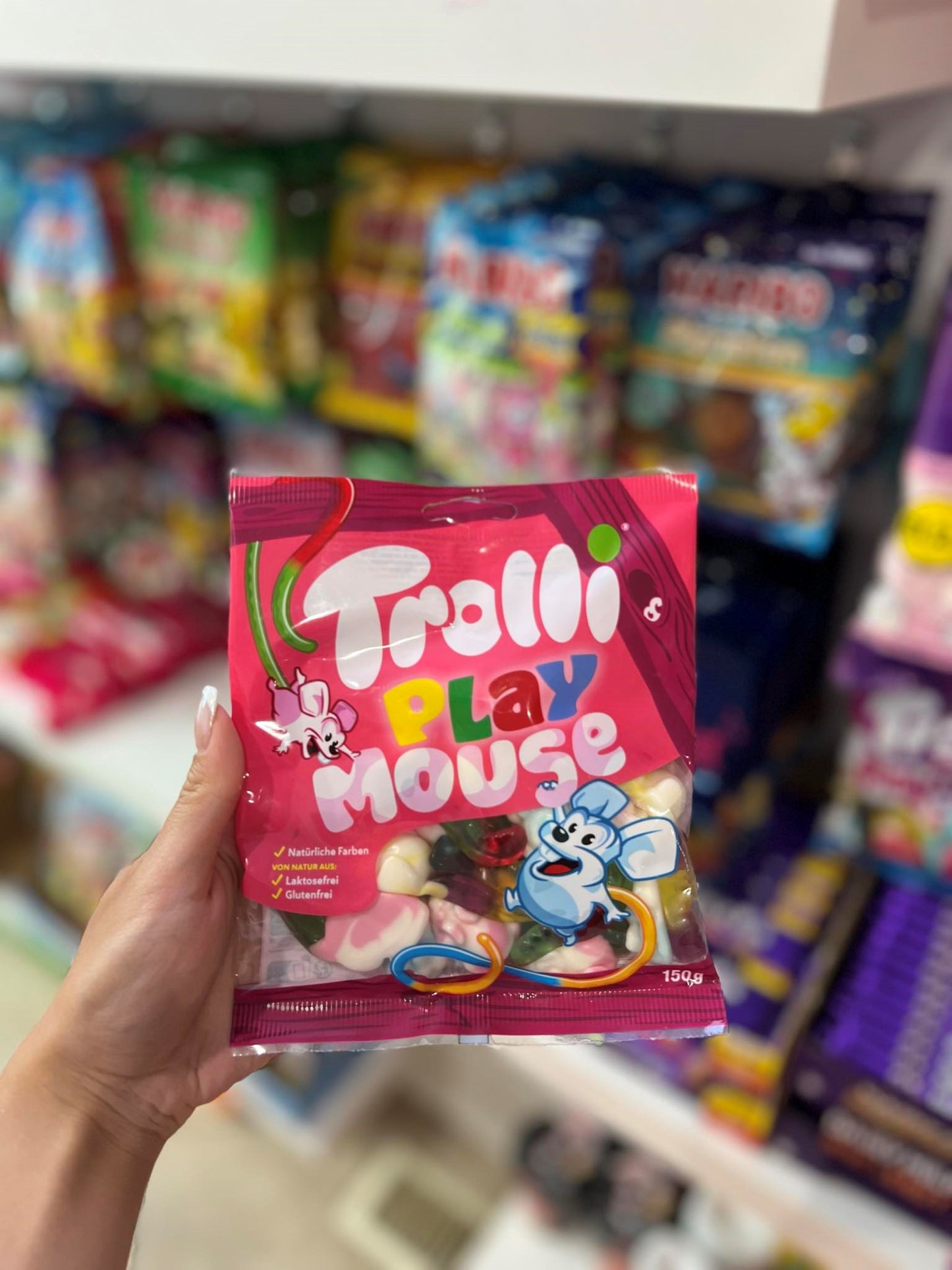 (GERMANY) TROLLI PLAY MOUSE - 150G