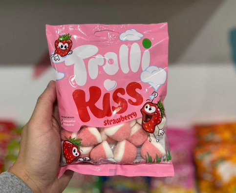 TROLLI FRAISE KISS 150g (ALLEMAGNE)