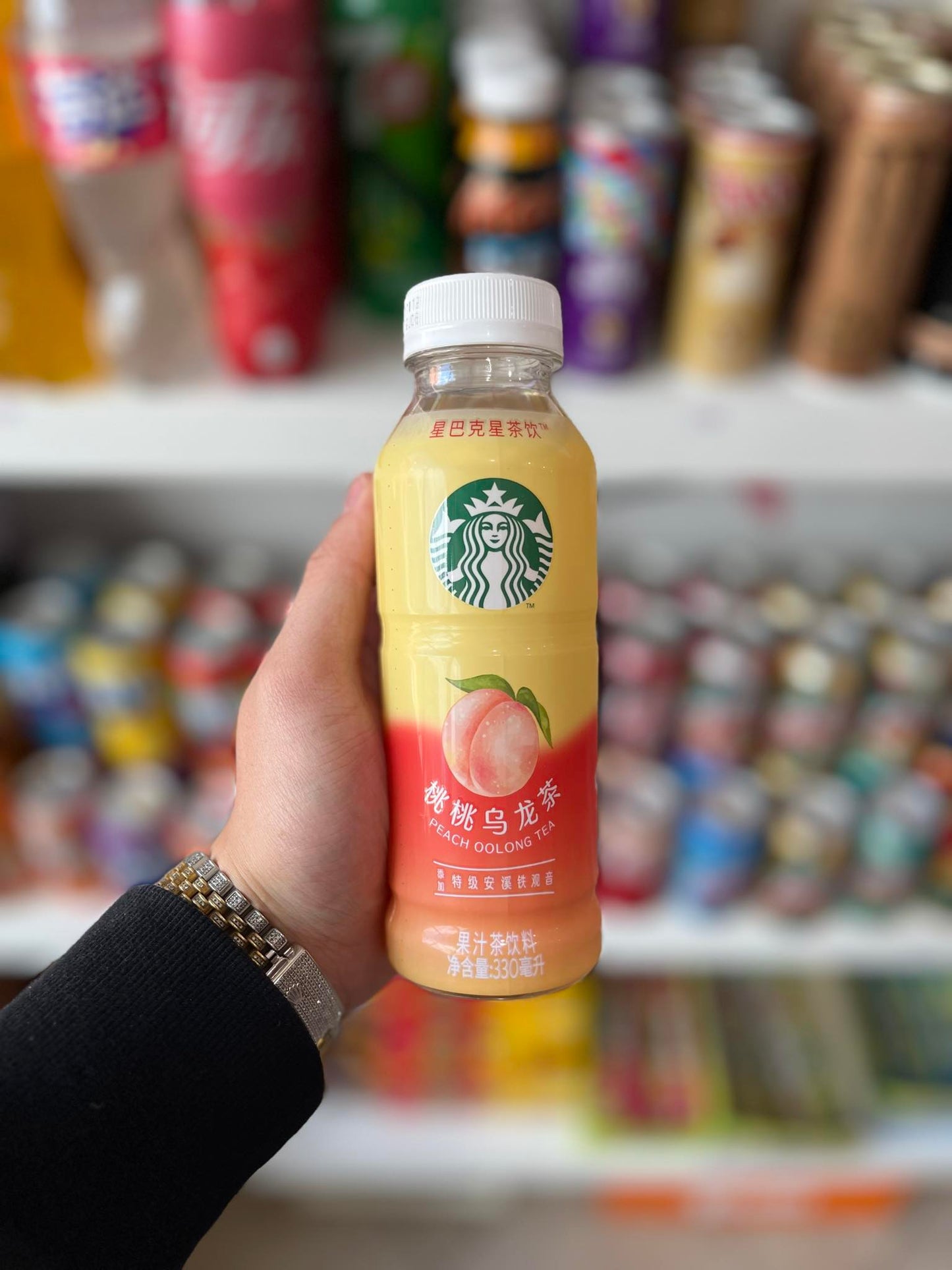 STARBUCKS PEACH OOLONG TEA (CHINA) 330ml