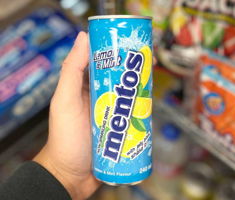 MENTOS CITRON &amp; MENTHE 240ML (CORÉE)