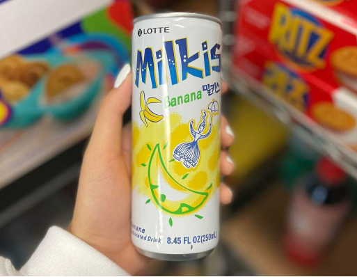 MILKIS LOTTO BANANE 250ML (CORÉE)