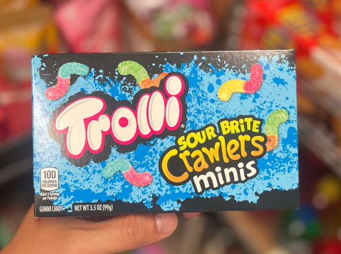 TROLLI SOUR BRITE CRAWLERS MINIS - 99G