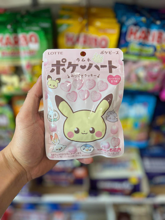 LOTTE POKEMON HEART RAMUNE GUMMY (JAPAN)